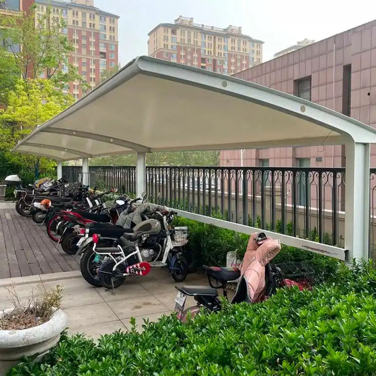 岳西县膜结构电动车棚